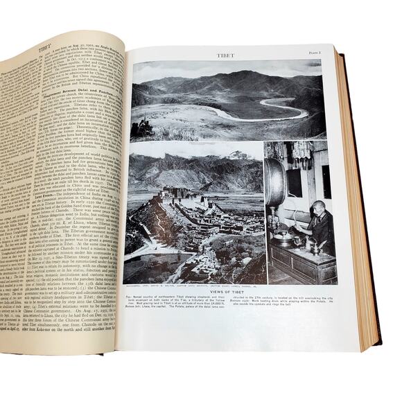 1959 Edition Encyclopedia Britannica Vtg HC Volume 22 TEXTILE to VASC Education - Picture 10 of 15